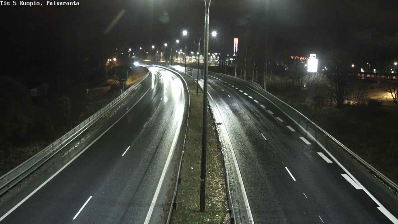 Weather Camera Image Väg 5 Kuopio, Päiväranta, Kuopio, Pohjois-Savo