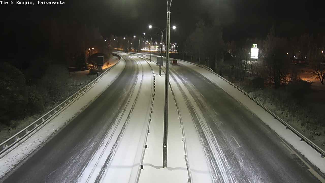 Kelikamerat Kuva Tie 5 Kuopio, Päiväranta, Kuopio, Pohjois-Savo