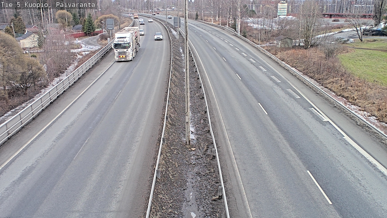 Kelikamerat Kuva Tie 5 Kuopio, Päiväranta, Kuopio, Pohjois-Savo