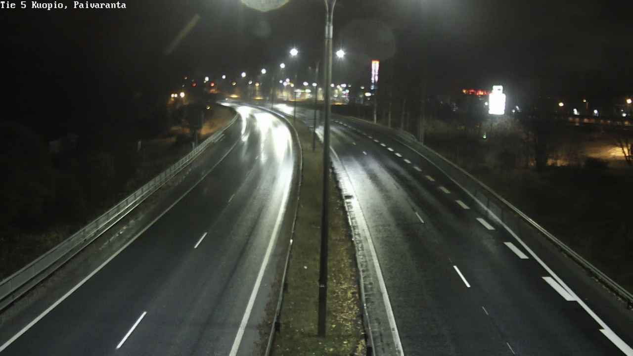 Weather Camera Image Road 5 Kuopio, Päiväranta, Kuopio, Pohjois-Savo
