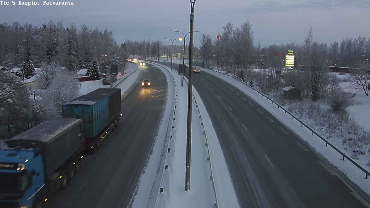 Kelikamerat Kuva Tie 5 Kuopio, Päiväranta, Kuopio, Pohjois-Savo