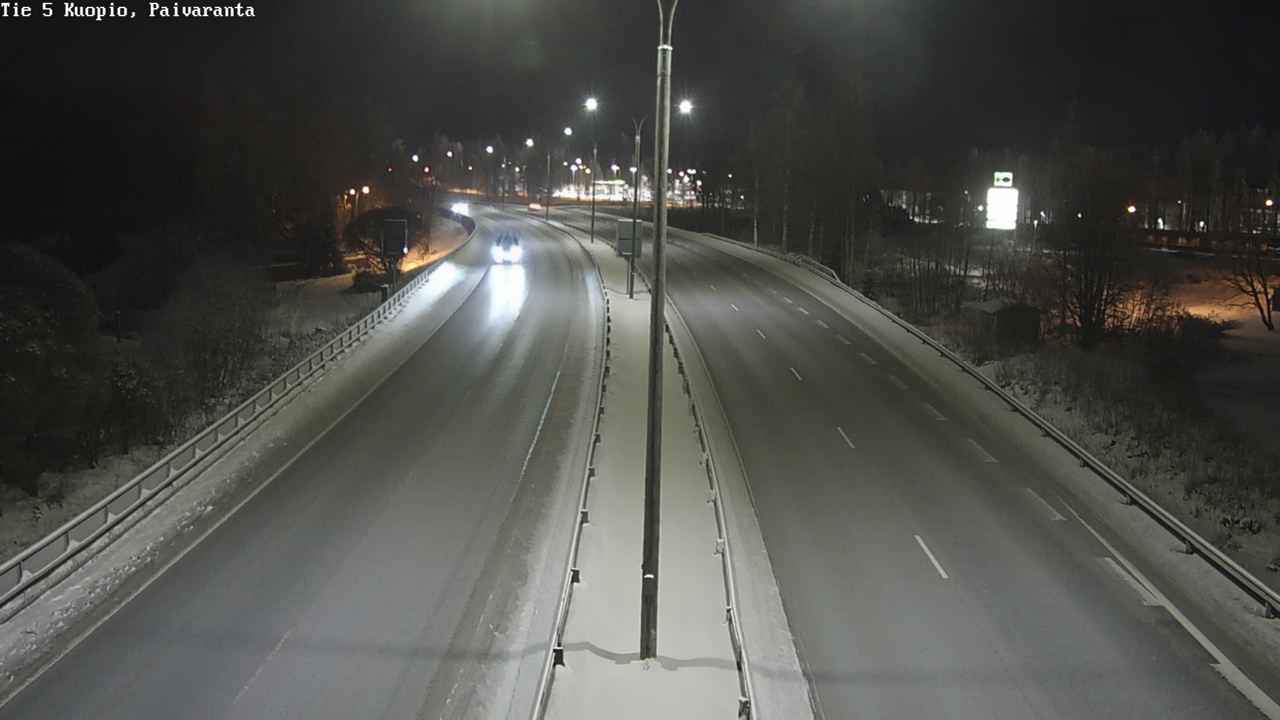 Weather Camera Image Road 5 Kuopio, Päiväranta, Kuopio, Pohjois-Savo