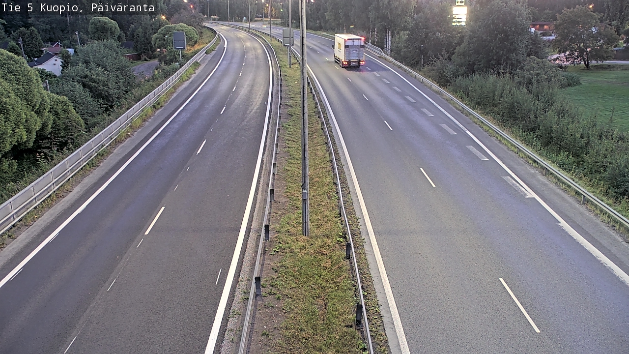Kelikamerat Kuva Tie 5 Kuopio, Päiväranta, Kuopio, Pohjois-Savo