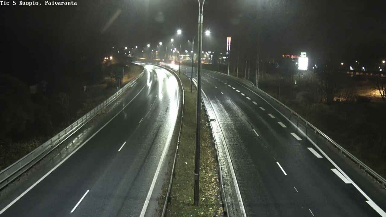 Weather Camera Image Väg 5 Kuopio, Päiväranta, Kuopio, Pohjois-Savo