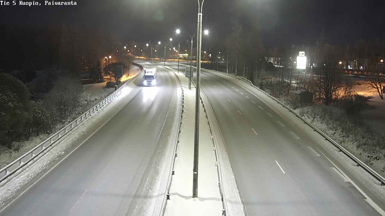 Weather Camera Image Väg 5 Kuopio, Päiväranta, Kuopio, Pohjois-Savo