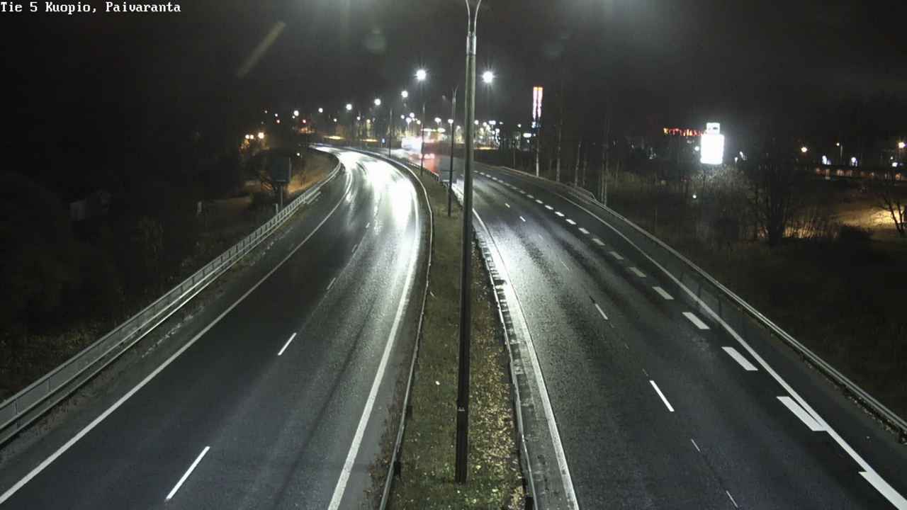 Weather Camera Image Road 5 Kuopio, Päiväranta, Kuopio, Pohjois-Savo