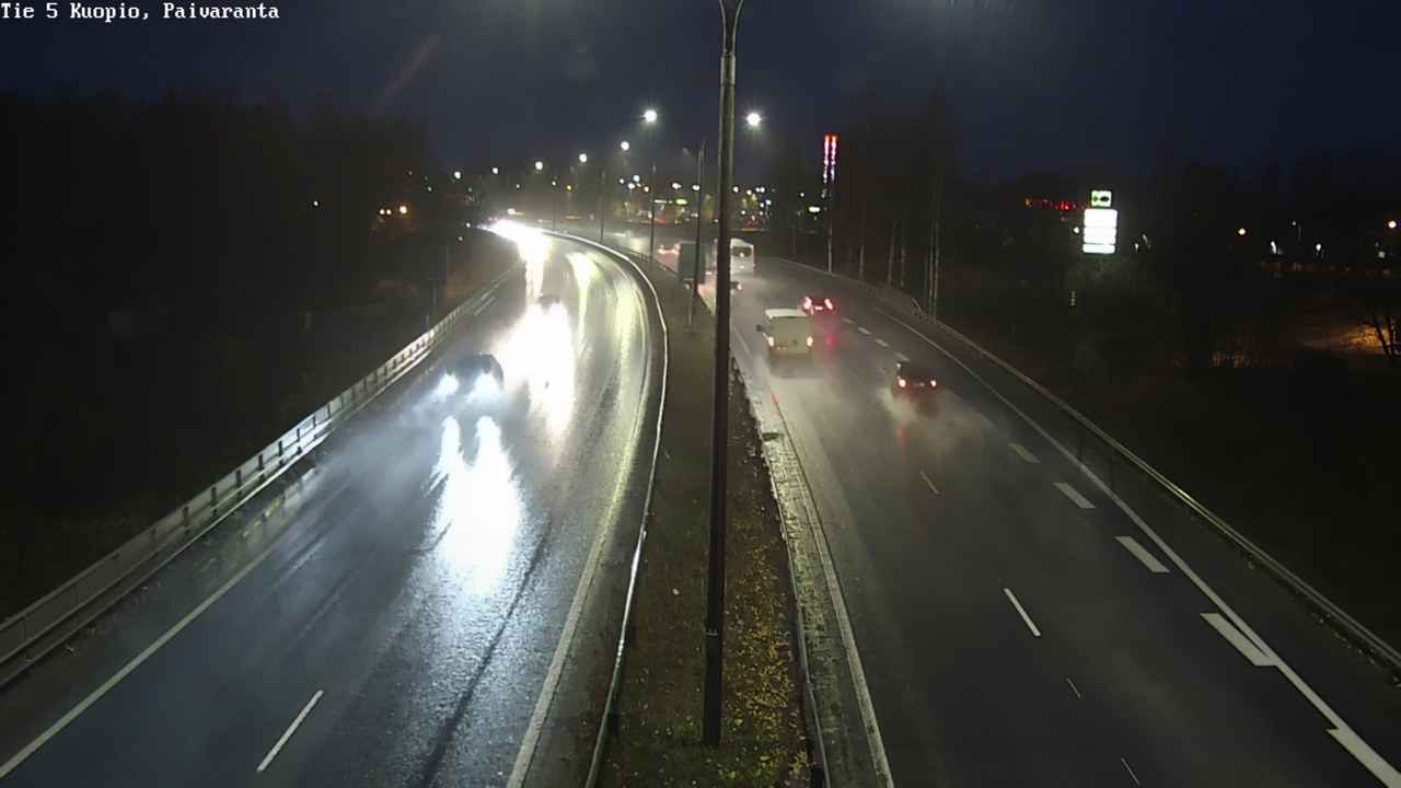 Weather Camera Image Väg 5 Kuopio, Päiväranta, Kuopio, Pohjois-Savo