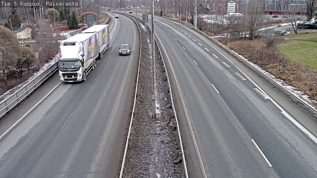 Kelikamerat Kuva Tie 5 Kuopio, Päiväranta, Kuopio, Pohjois-Savo
