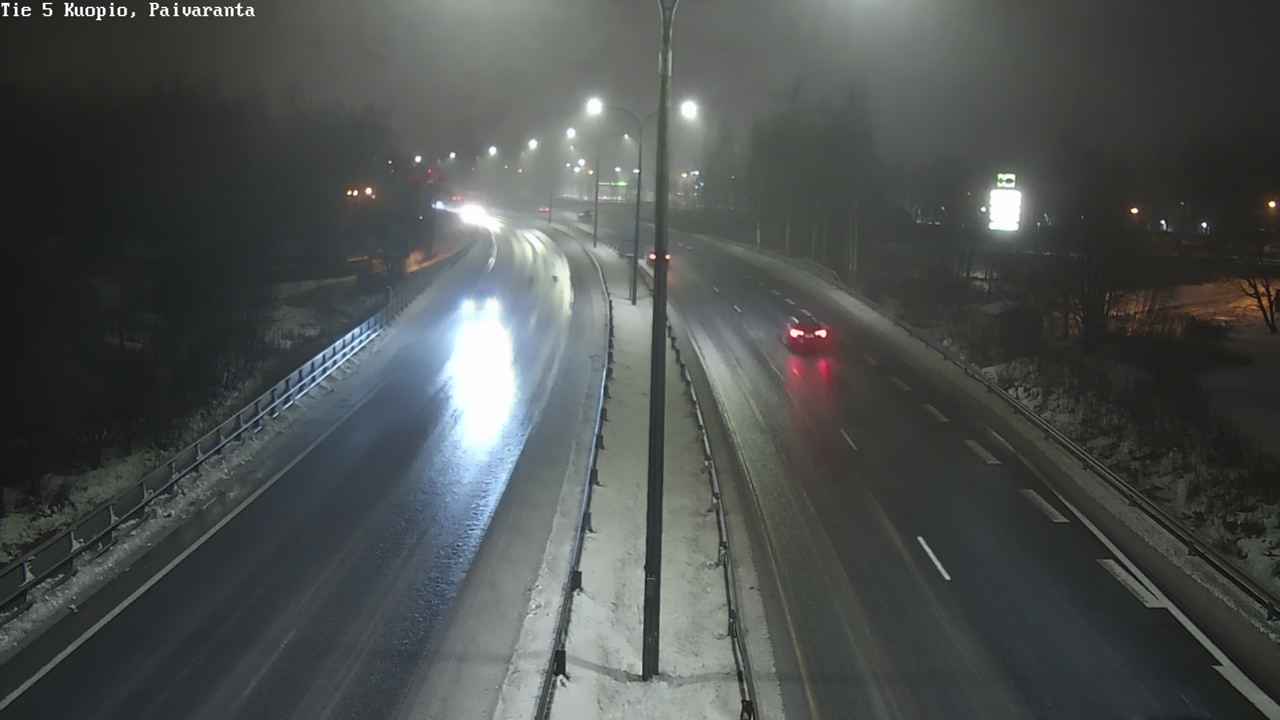 Weather Camera Image Road 5 Kuopio, Päiväranta, Kuopio, Pohjois-Savo