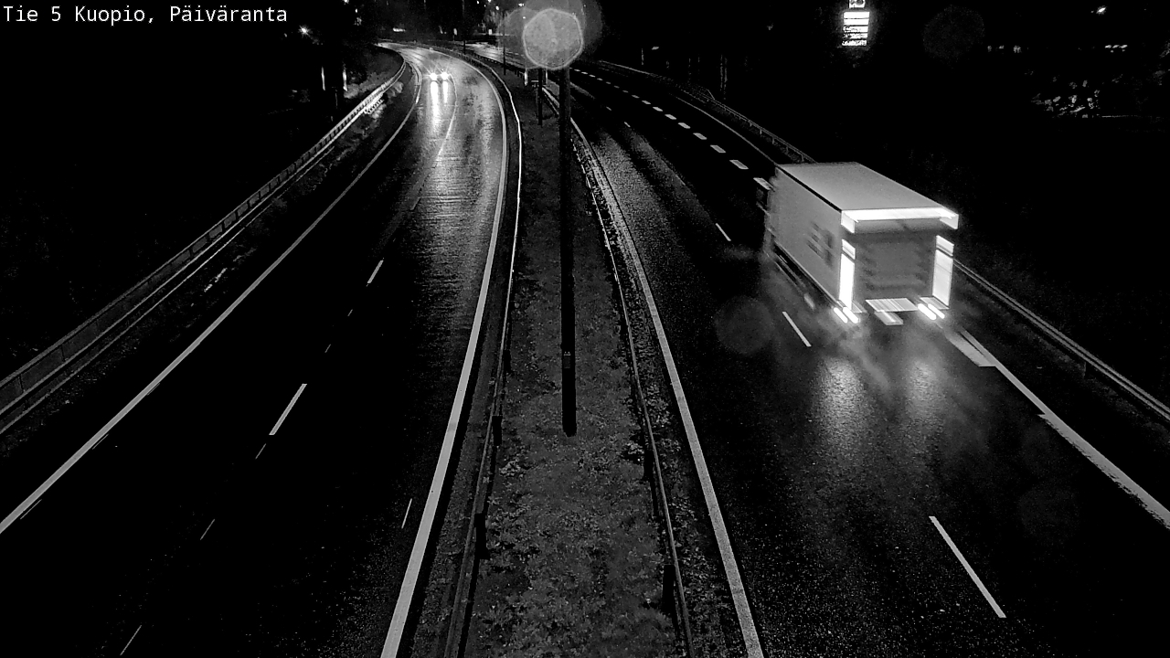 Weather Camera Image Väg 5 Kuopio, Päiväranta, Kuopio, Pohjois-Savo