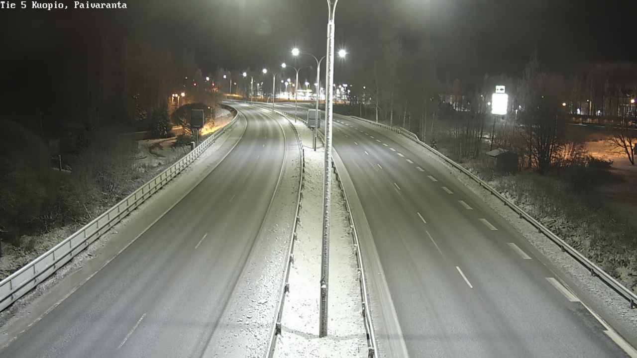 Kelikamerat Kuva Tie 5 Kuopio, Päiväranta, Kuopio, Pohjois-Savo