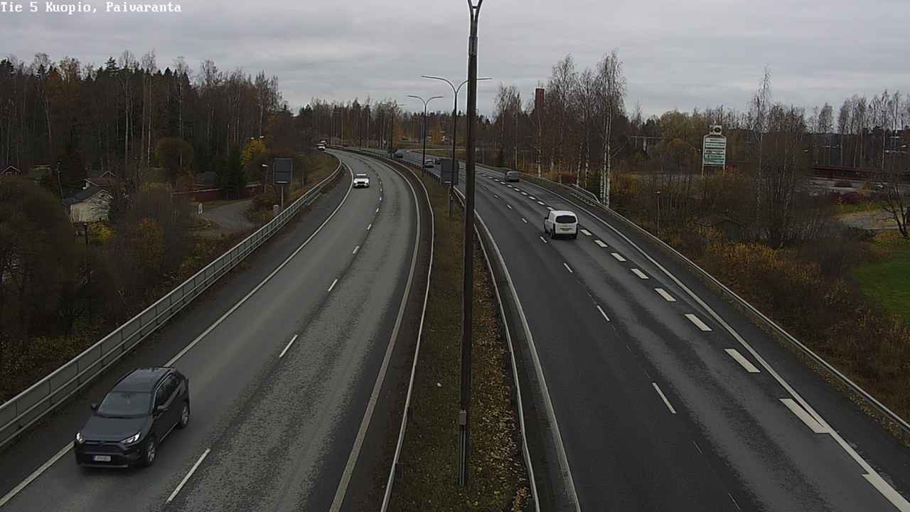 Weather Camera Image Väg 5 Kuopio, Päiväranta, Kuopio, Pohjois-Savo