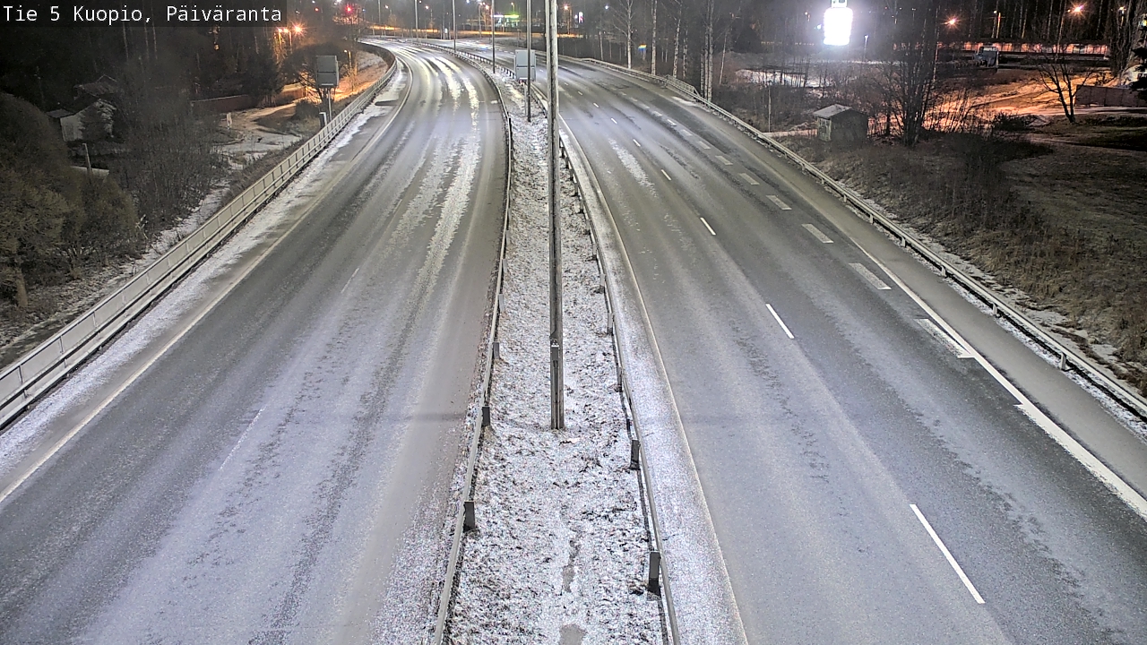 Kelikamerat Kuva Tie 5 Kuopio, Päiväranta, Kuopio, Pohjois-Savo
