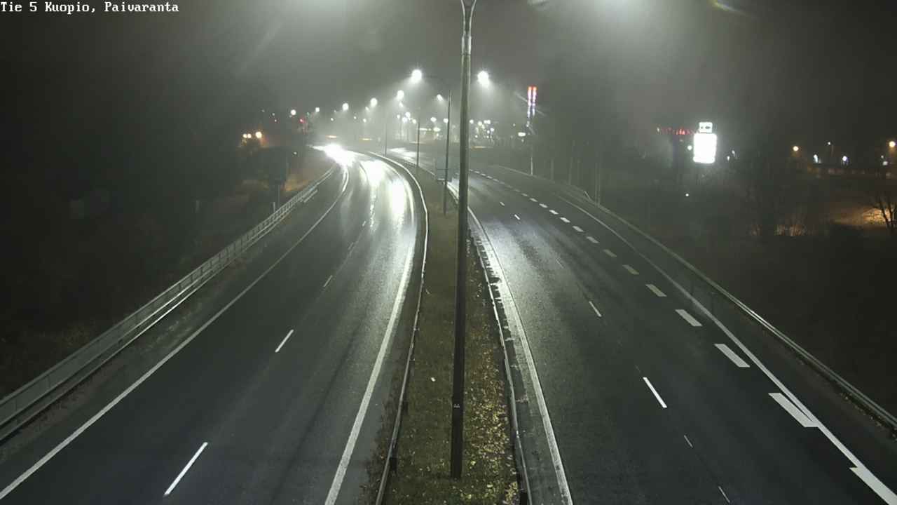 Weather Camera Image Road 5 Kuopio, Päiväranta, Kuopio, Pohjois-Savo