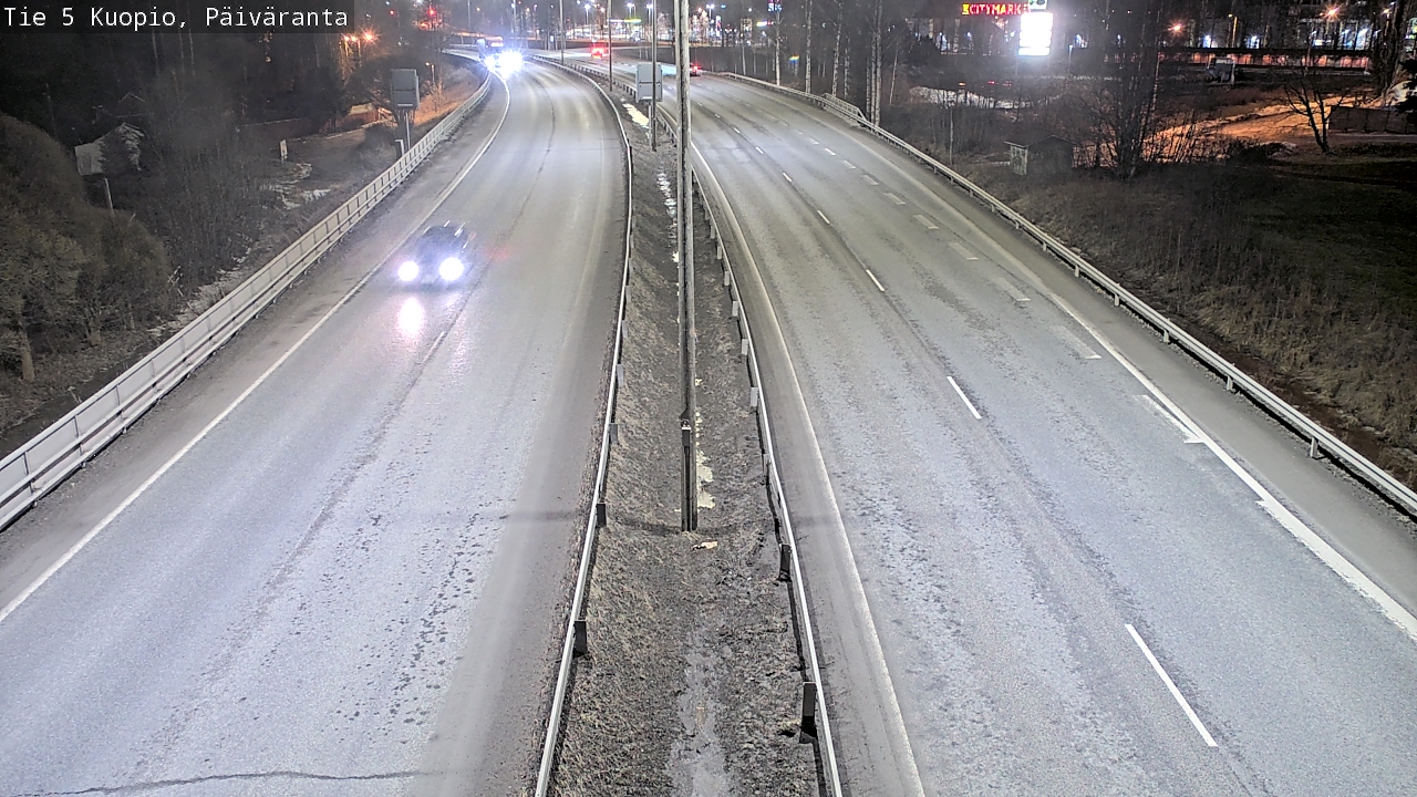 Kelikamerat Kuva Tie 5 Kuopio, Päiväranta, Kuopio, Pohjois-Savo