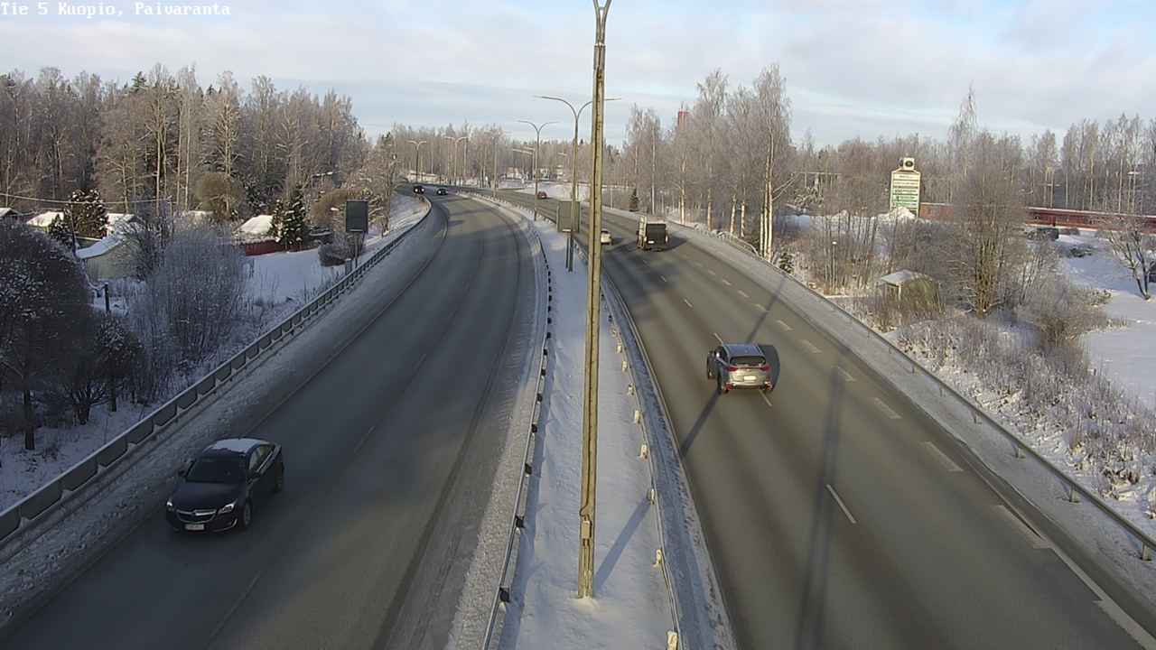 Kelikamerat Kuva Tie 5 Kuopio, Päiväranta, Kuopio, Pohjois-Savo