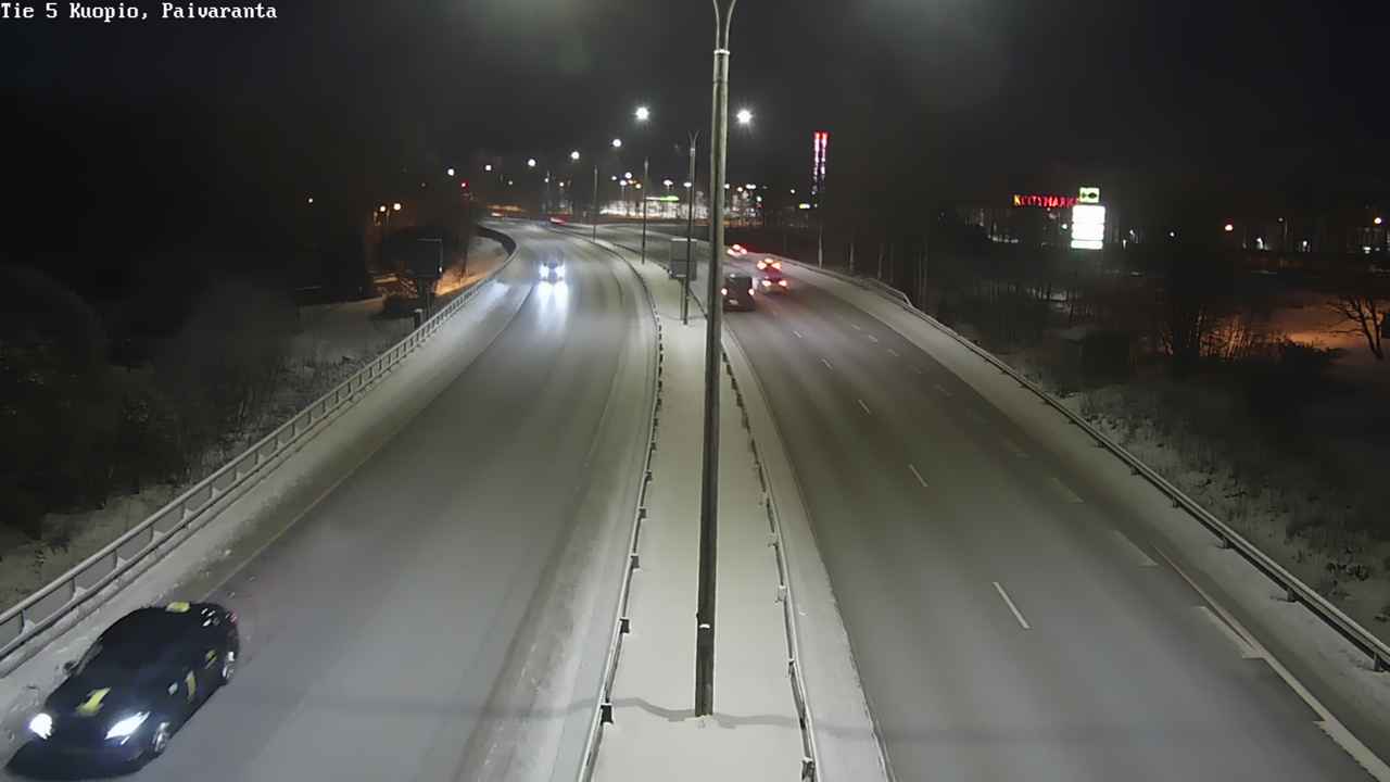 Weather Camera Image Väg 5 Kuopio, Päiväranta, Kuopio, Pohjois-Savo