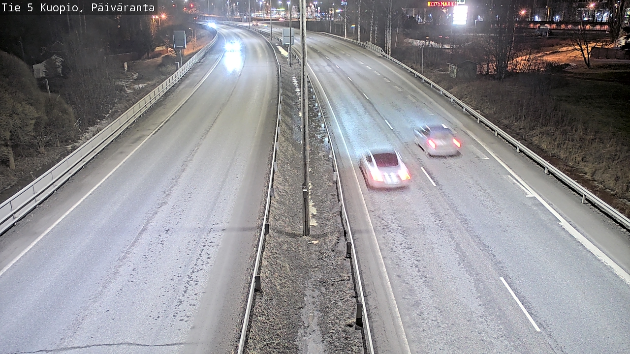 Kelikamerat Kuva Tie 5 Kuopio, Päiväranta, Kuopio, Pohjois-Savo