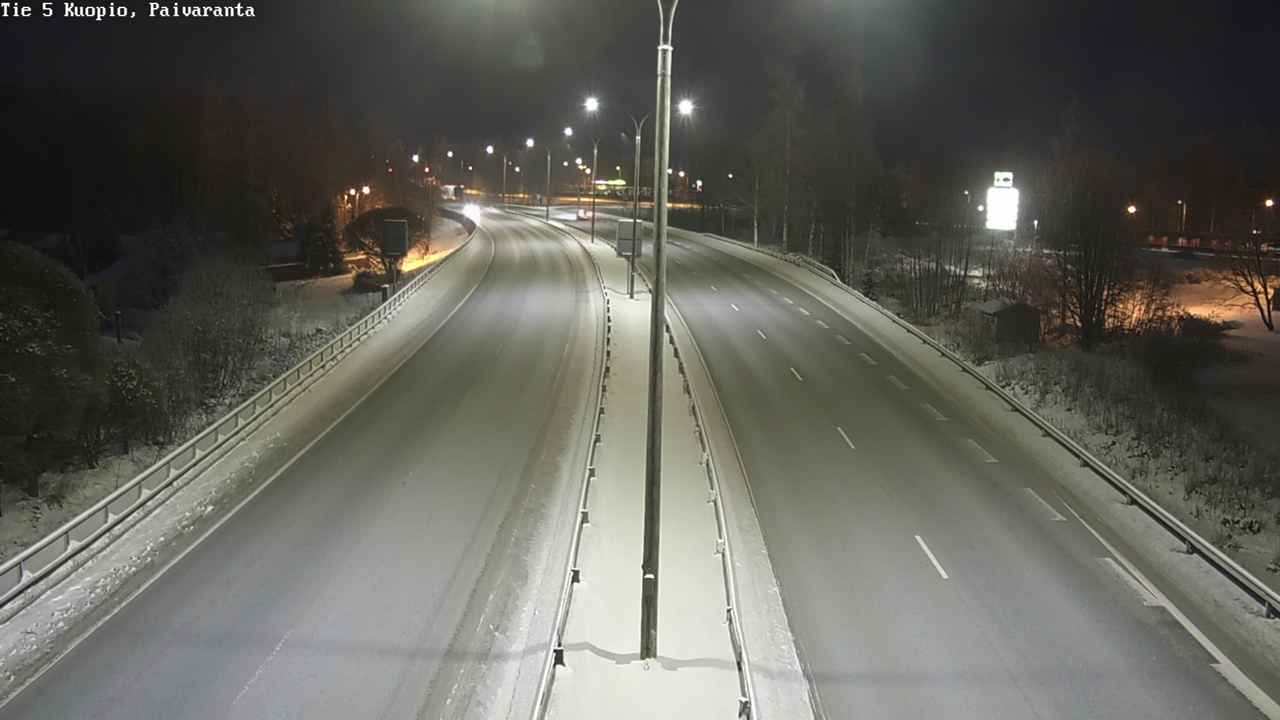 Weather Camera Image Väg 5 Kuopio, Päiväranta, Kuopio, Pohjois-Savo