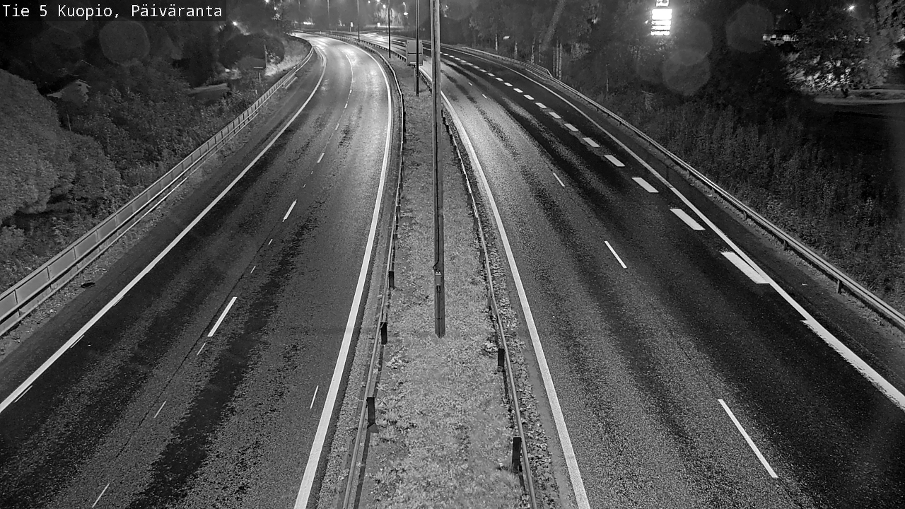 Weather Camera Image Väg 5 Kuopio, Päiväranta, Kuopio, Pohjois-Savo