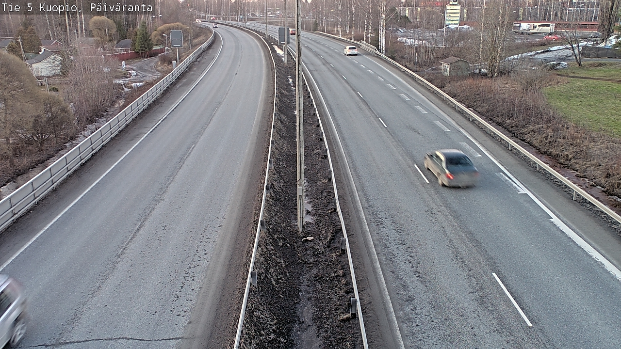 Kelikamerat Kuva Tie 5 Kuopio, Päiväranta, Kuopio, Pohjois-Savo