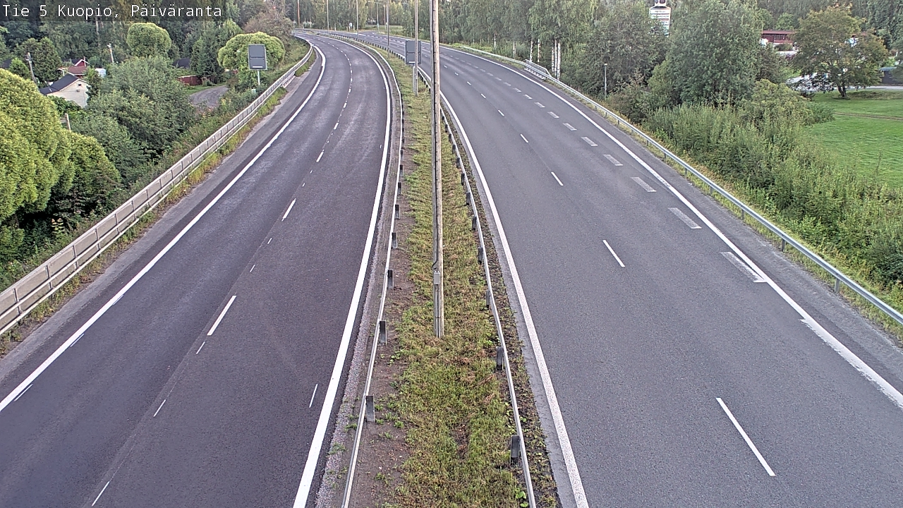 Kelikamerat Kuva Tie 5 Kuopio, Päiväranta, Kuopio, Pohjois-Savo