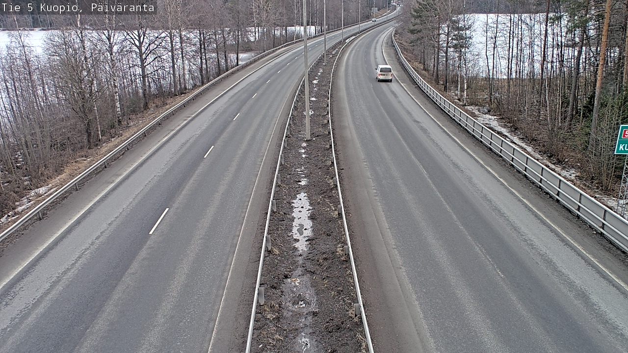 Kelikamerat Kuva Tie 5 Kuopio, Päiväranta, Kuopio, Pohjois-Savo
