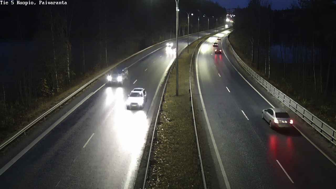 Weather Camera Image Väg 5 Kuopio, Päiväranta, Kuopio, Pohjois-Savo