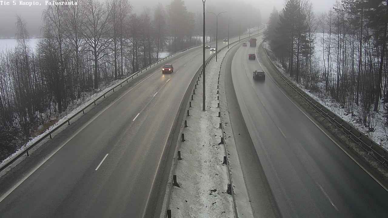 Weather Camera Image Road 5 Kuopio, Päiväranta, Kuopio, Pohjois-Savo