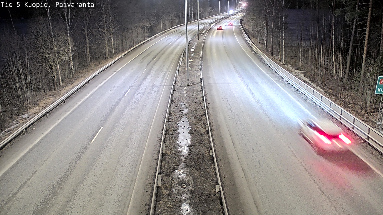 Kelikamerat Kuva Tie 5 Kuopio, Päiväranta, Kuopio, Pohjois-Savo