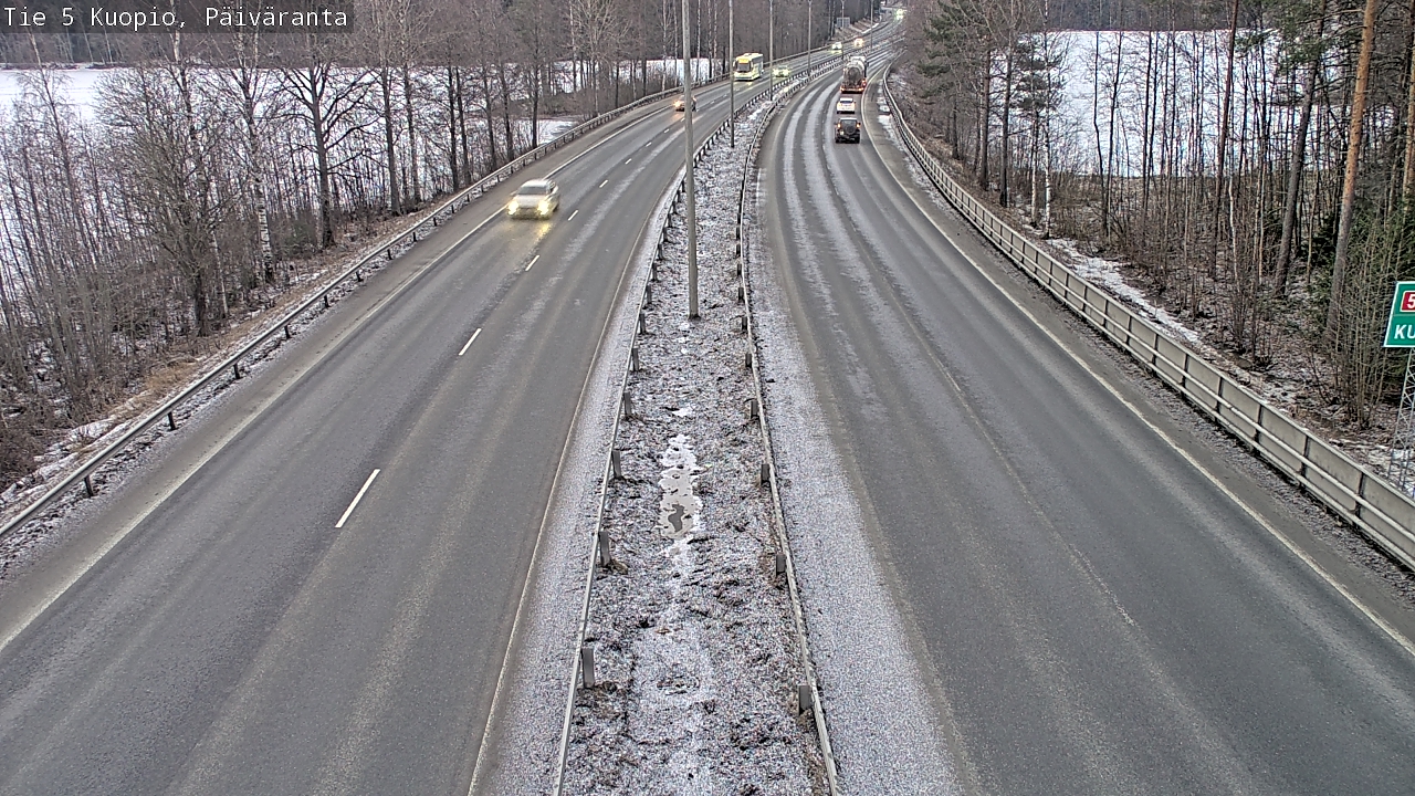 Kelikamerat Kuva Tie 5 Kuopio, Päiväranta, Kuopio, Pohjois-Savo