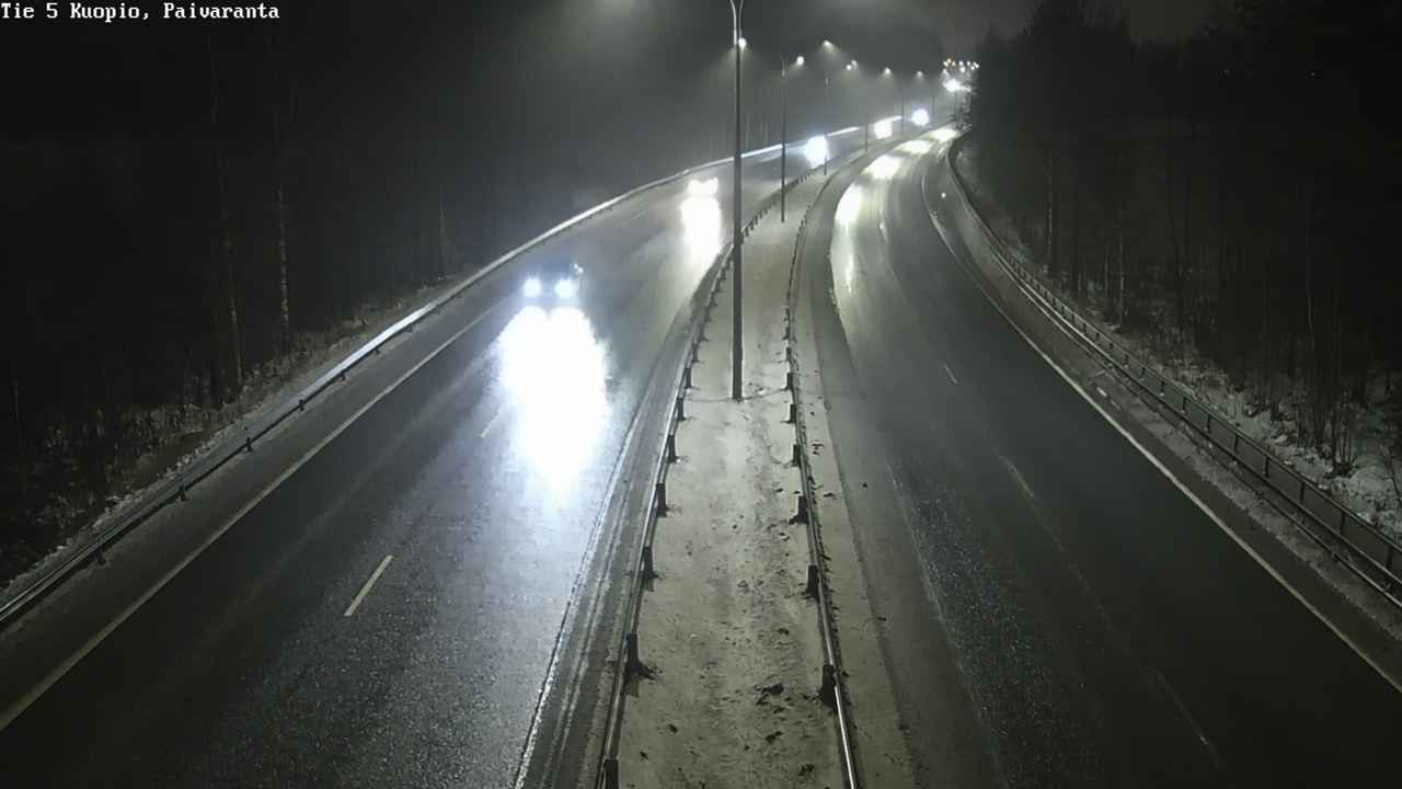 Weather Camera Image Road 5 Kuopio, Päiväranta, Kuopio, Pohjois-Savo
