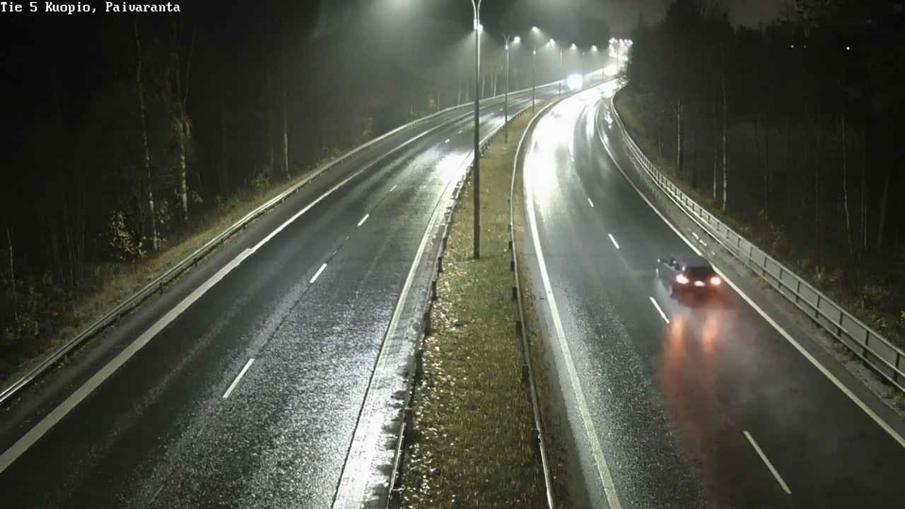 Weather Camera Image Road 5 Kuopio, Päiväranta, Kuopio, Pohjois-Savo
