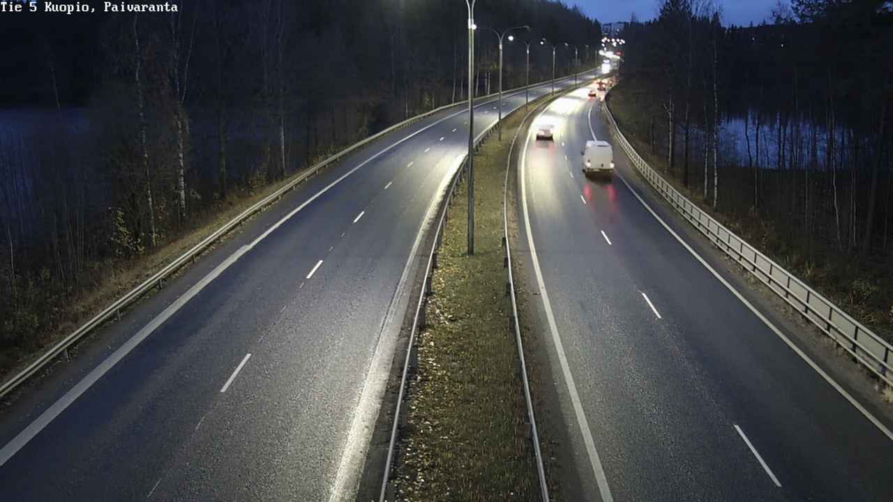 Weather Camera Image Väg 5 Kuopio, Päiväranta, Kuopio, Pohjois-Savo
