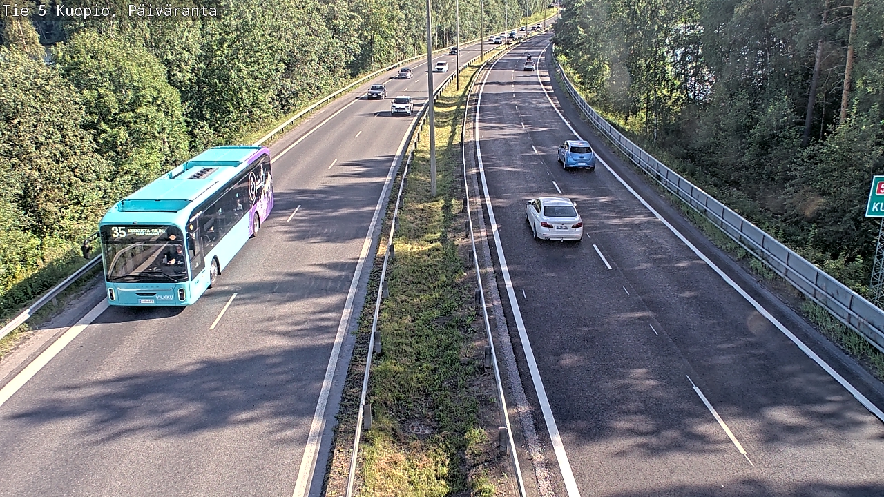 Kelikamerat Kuva Tie 5 Kuopio, Päiväranta, Kuopio, Pohjois-Savo