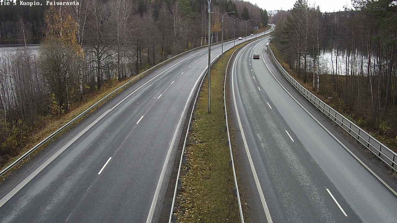 Weather Camera Image Väg 5 Kuopio, Päiväranta, Kuopio, Pohjois-Savo