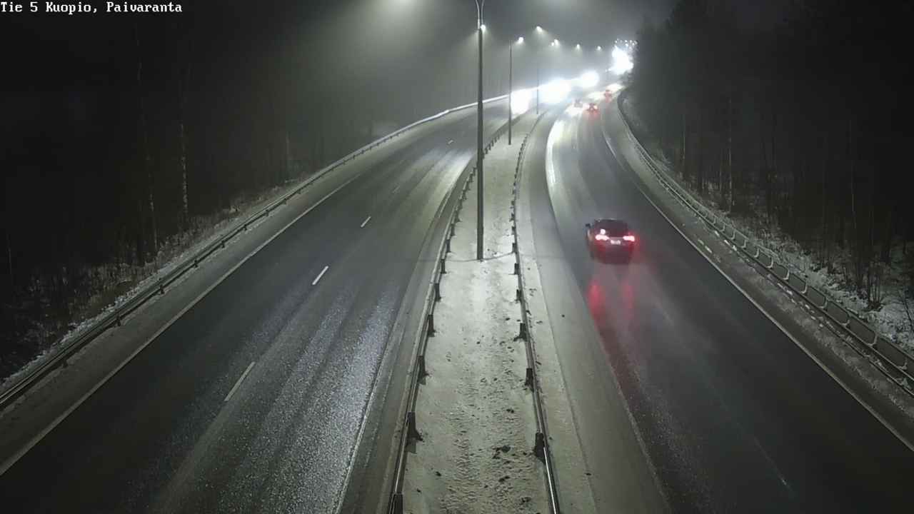 Weather Camera Image Road 5 Kuopio, Päiväranta, Kuopio, Pohjois-Savo
