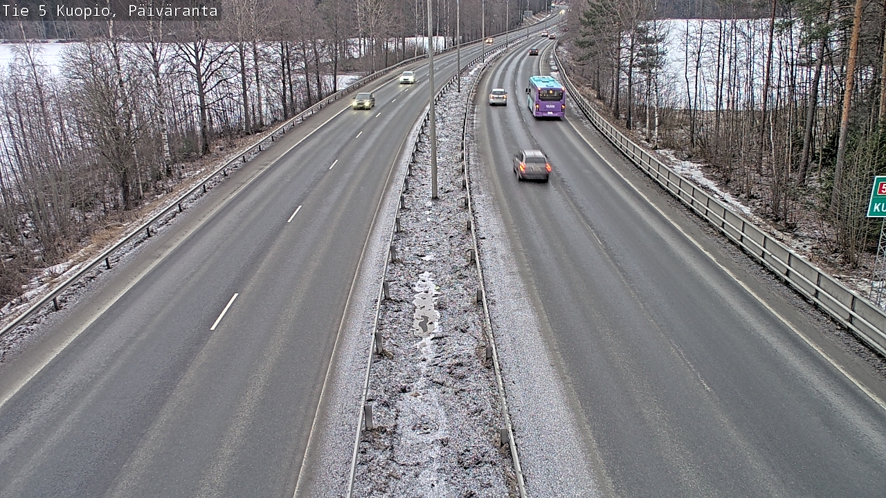 Kelikamerat Kuva Tie 5 Kuopio, Päiväranta, Kuopio, Pohjois-Savo