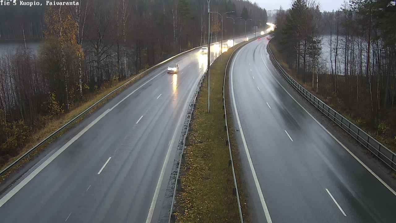 Weather Camera Image Väg 5 Kuopio, Päiväranta, Kuopio, Pohjois-Savo