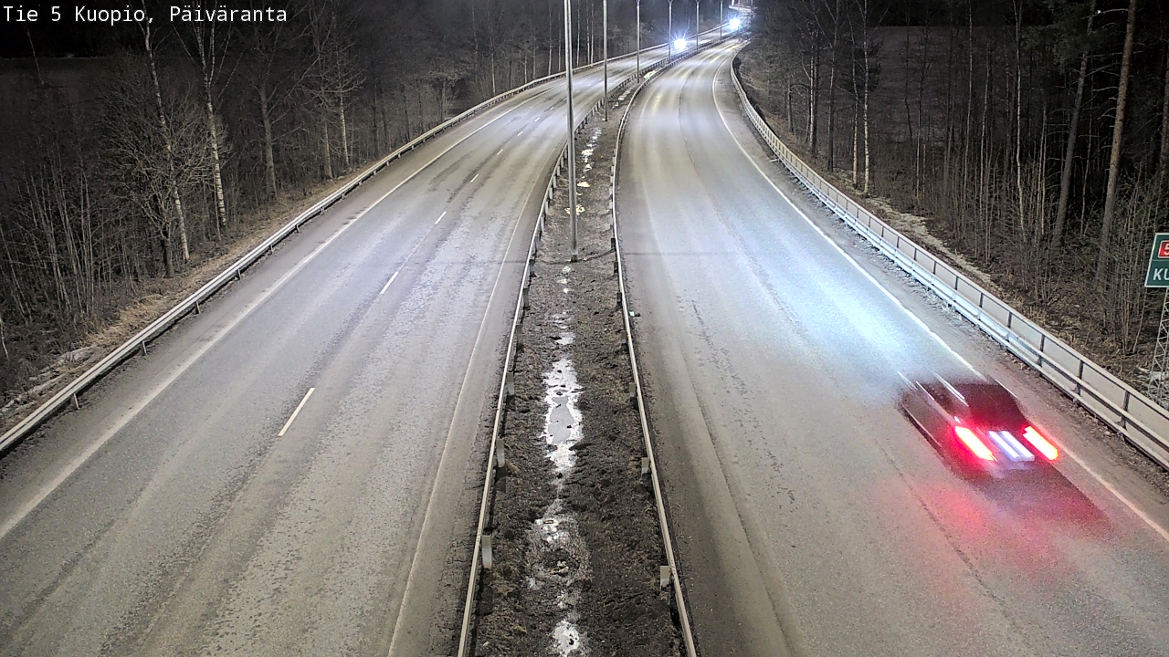 Kelikamerat Kuva Tie 5 Kuopio, Päiväranta, Kuopio, Pohjois-Savo