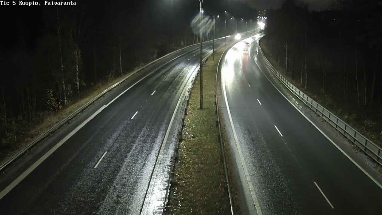 Weather Camera Image Väg 5 Kuopio, Päiväranta, Kuopio, Pohjois-Savo