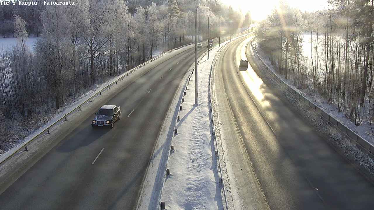 Kelikamerat Kuva Tie 5 Kuopio, Päiväranta, Kuopio, Pohjois-Savo