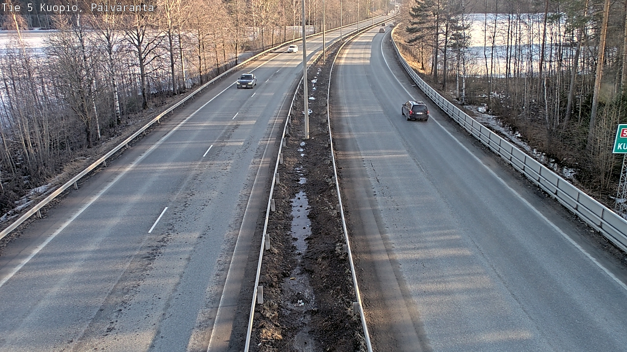 Kelikamerat Kuva Tie 5 Kuopio, Päiväranta, Kuopio, Pohjois-Savo