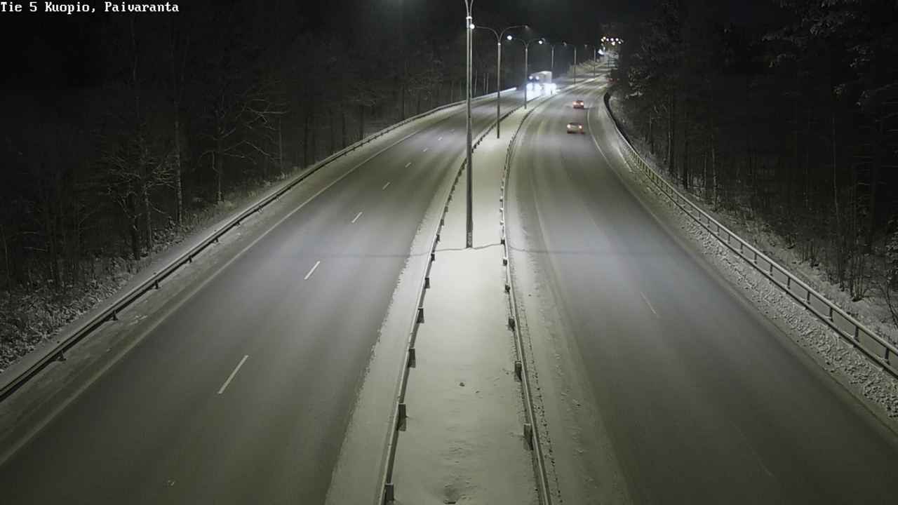 Weather Camera Image Road 5 Kuopio, Päiväranta, Kuopio, Pohjois-Savo