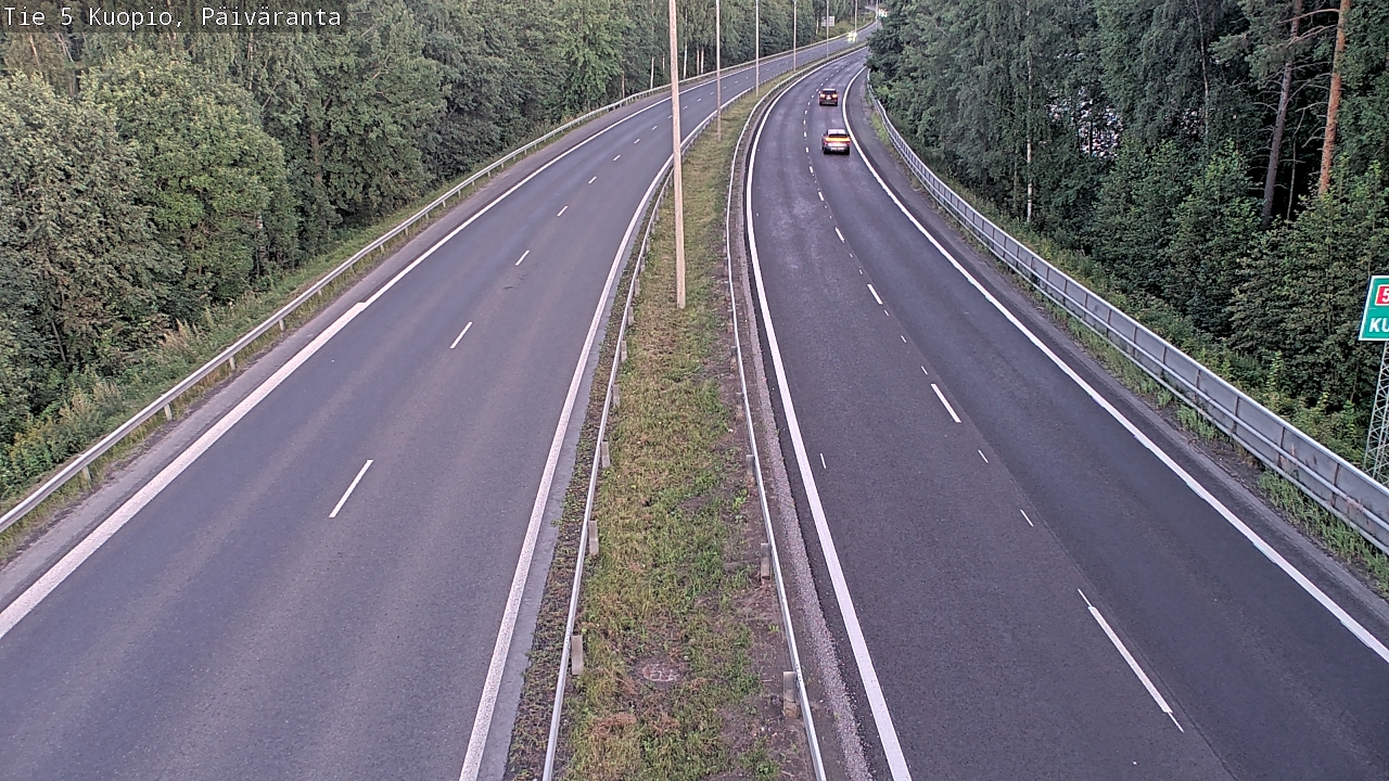 Kelikamerat Kuva Tie 5 Kuopio, Päiväranta, Kuopio, Pohjois-Savo