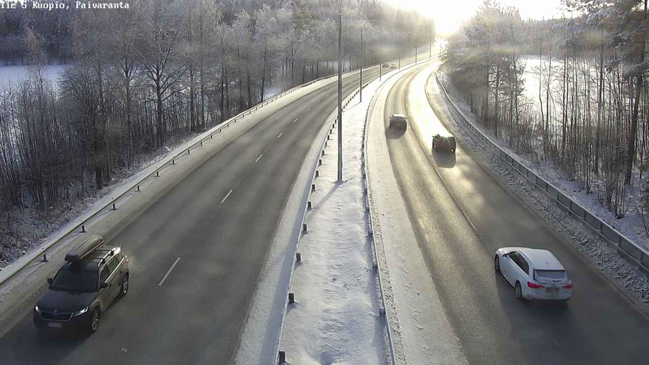 Weather Camera Image Väg 5 Kuopio, Päiväranta, Kuopio, Pohjois-Savo