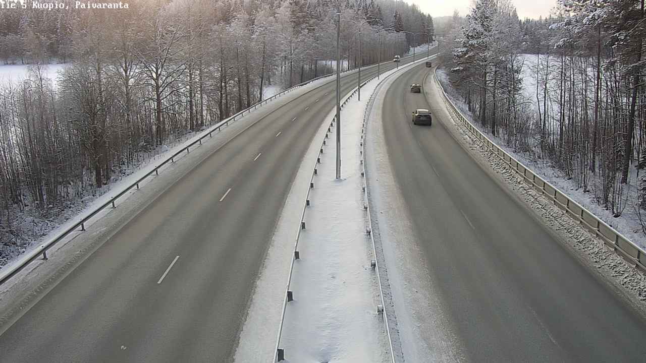 Weather Camera Image Väg 5 Kuopio, Päiväranta, Kuopio, Pohjois-Savo