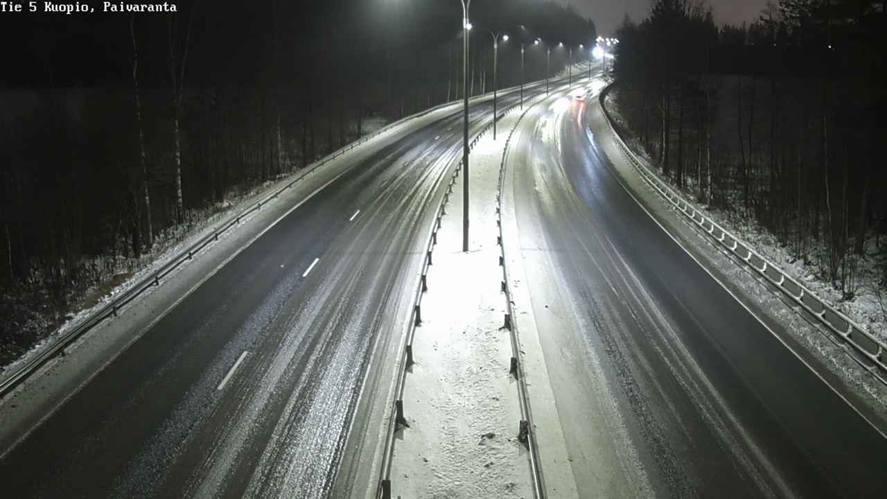 Weather Camera Image Road 5 Kuopio, Päiväranta, Kuopio, Pohjois-Savo