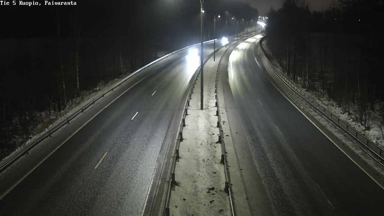 Weather Camera Image Road 5 Kuopio, Päiväranta, Kuopio, Pohjois-Savo