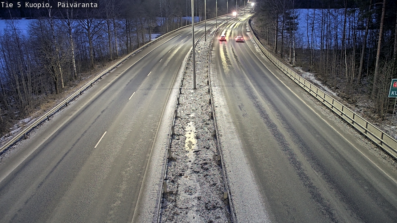Kelikamerat Kuva Tie 5 Kuopio, Päiväranta, Kuopio, Pohjois-Savo